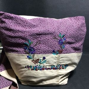 Boho Crossbody Tote Bag